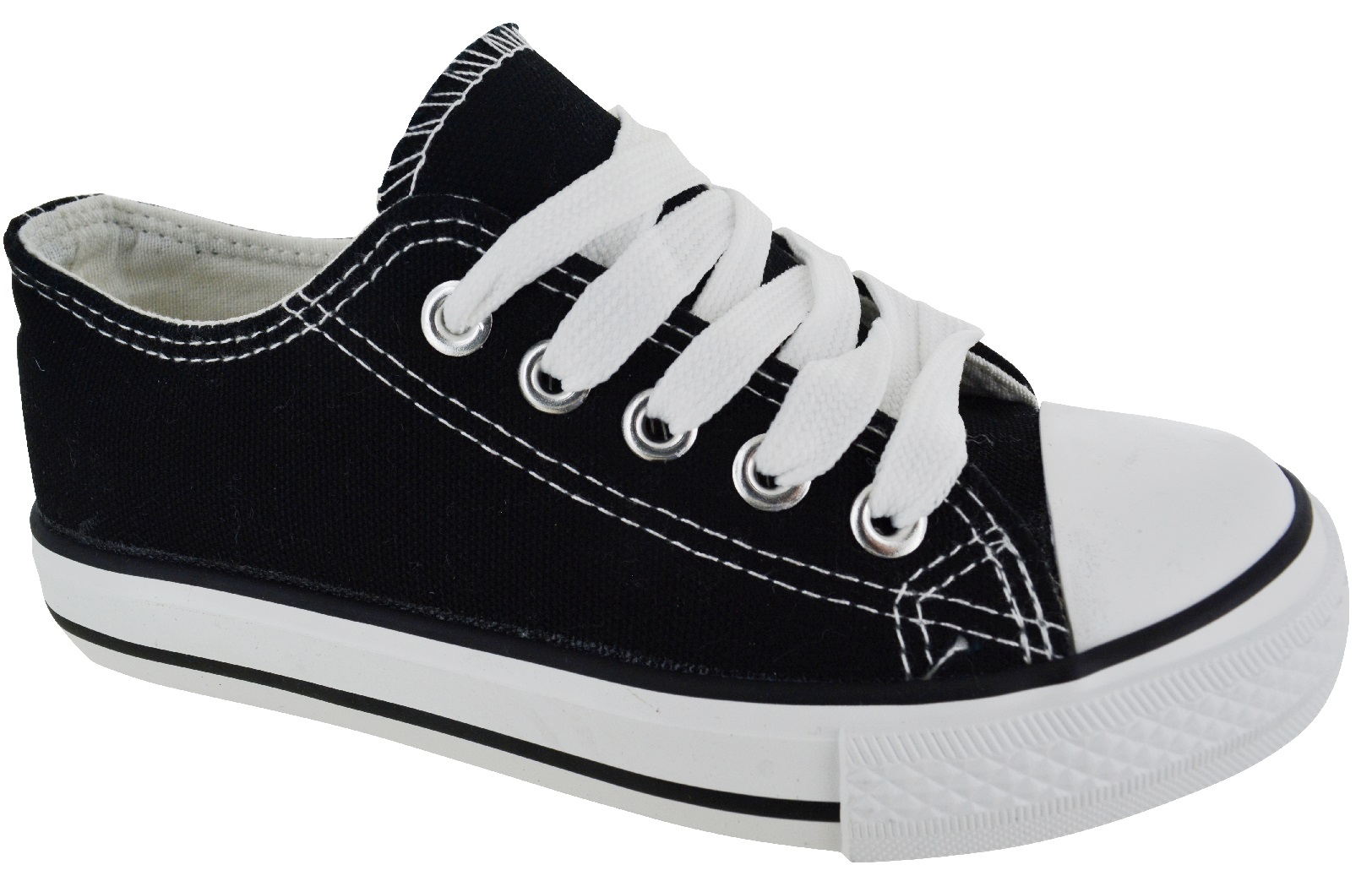 canvas lace pumps